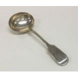 EXETER: A silver fiddle pattern sauce ladle. By JS