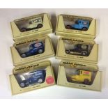 MATCHBOX: A selection of six boxed "Models of Yest