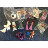 A set of six 'Hercules' McDonald's toys in celloph