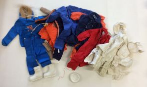 ACTION MAN: A selection of various boiler suits, o