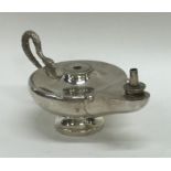 A good silver Adams' style Aladdin's lamp with sna