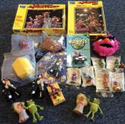 A collection of various 'MUPPETS' toys to include