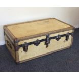 A stylish velum trunk with locking mechanism. Est.