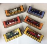 MATCHBOX: Six boxed "Models of Yesteryear" vehicle