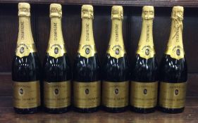 Six x 75 cl bottles of Etienne Dumont Champagne Br