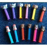 A selection of 'PEZ' dispensers in the form of 'To