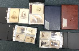 Six various folders of old photographs. Est. £20 -