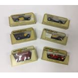 MATCHBOX: A selection of six boxed "Models of Yest