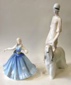 A large Royal Doulton model entitled, 'Reflections