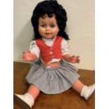 A vintage 1960's German Rheinische Gummi doll with