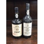 Two x 750 ml bottles of Port to include: 1 x Gould