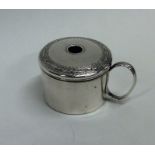 An unusual Antique silver boogie box of typical fo