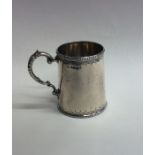 An attractive Victorian silver tapering christenin