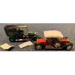 Two FRANKLIN MINT Precision die-cast models of Rol