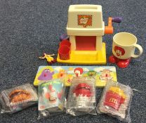 A McDonald's 'French Fry Maker' toy, together with
