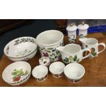 A selection of Portmeirion china. Est. £20 - £30.