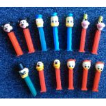 A selection of 'PEZ' dispensers in the form of 'Di