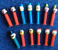 A selection of 'PEZ' dispensers in the form of 'Di