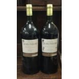 Two x magnum (1.5 litre) bottles of French red wine as