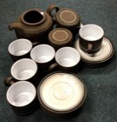 A Hornsea pottery part coffee service. Est. £20 -