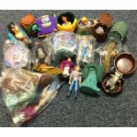 A set of five 'Pocahontas' McDonald's toys in cell