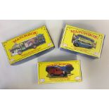 MATCHBOX: Three various boxed Models of Yesteryear
