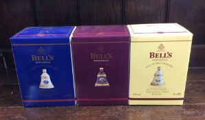 Three boxed Bell's Extra Special Old Scotch Whisky