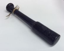 An early Antique Policeman's truncheon with taperi