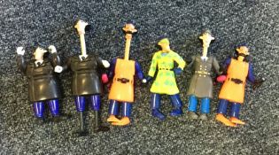 A set of four unwrapped 'Inspector Gadget Go-Go Ga