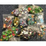 A quantity of numerous 'Kinder' egg toys to includ