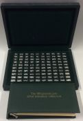 A box containing '100 Greatest Silver Miniature Ca