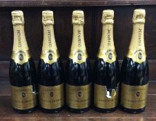 Five x 75 cl bottles of Etienne Dumont Champagne B