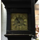 OF LOCAL INTEREST: An oak cased grandfather clock