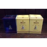 Two boxed Bell's Blended Scotch Whiskys in Christm