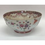 An Antique Chinese fruit bowl decorated with swags