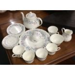 A Wedgwood 'Angela' pattern bone china tea service