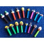 A selection of rare 'PEZ' dispensers to include 'L