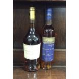 Two x bottles of dessert wines to include: 1 x 750