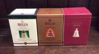 Three boxed Bell's Extra Special Old Scotch Whisky