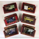 MATCHBOX: A selection of six boxed "Models of Yest