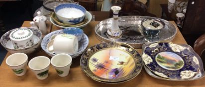 A quantity of decorative chinaware etc.