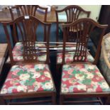 A good set of antique chairs.