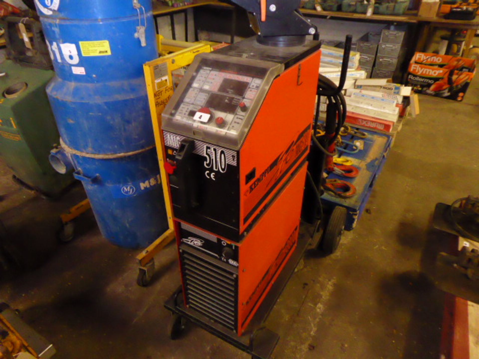 Kemppi Pro Mig welder PRO 510 feed unit and PRO 3000 power unit