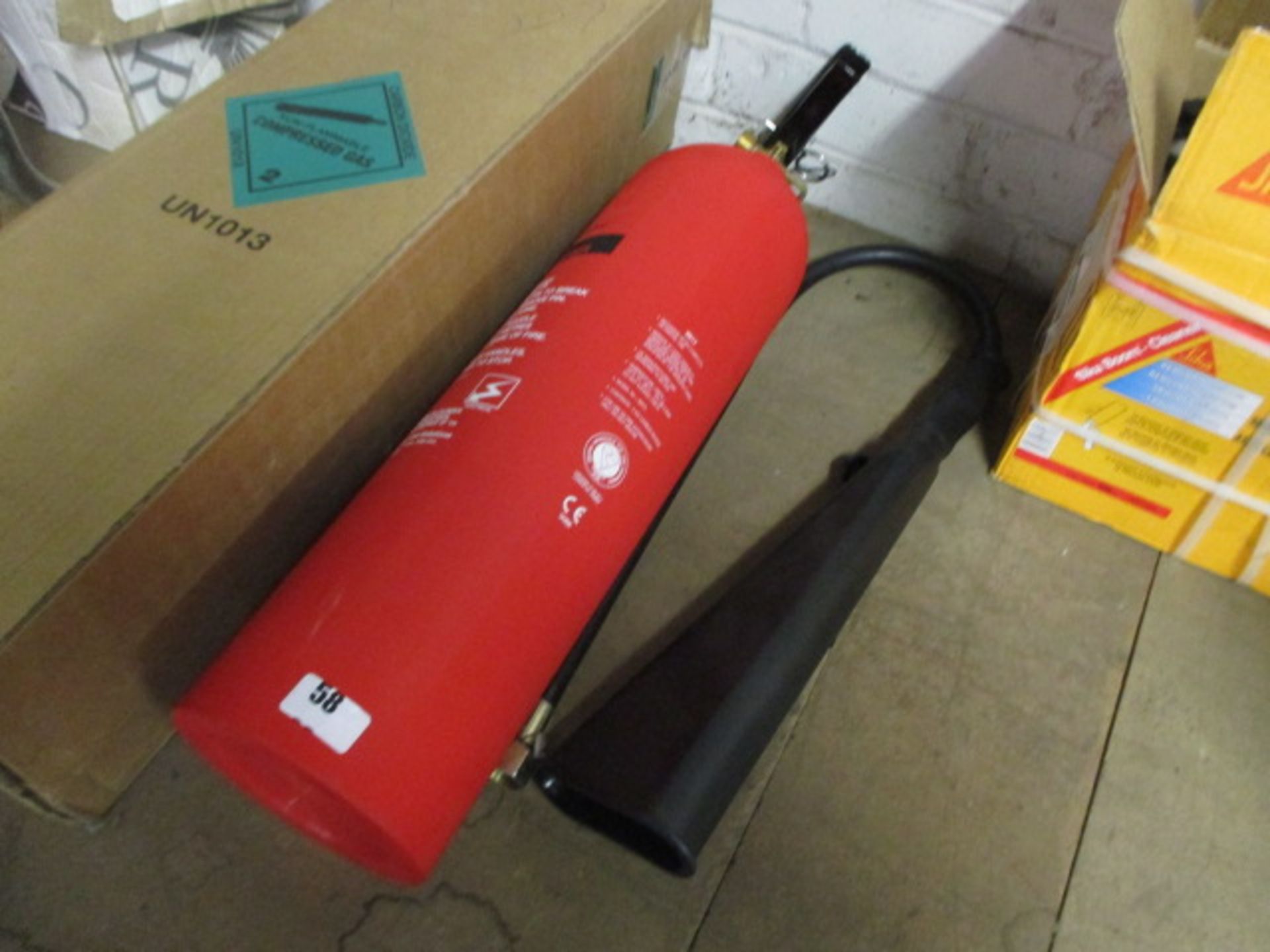 2 Tyco CO2 fire extinguishers