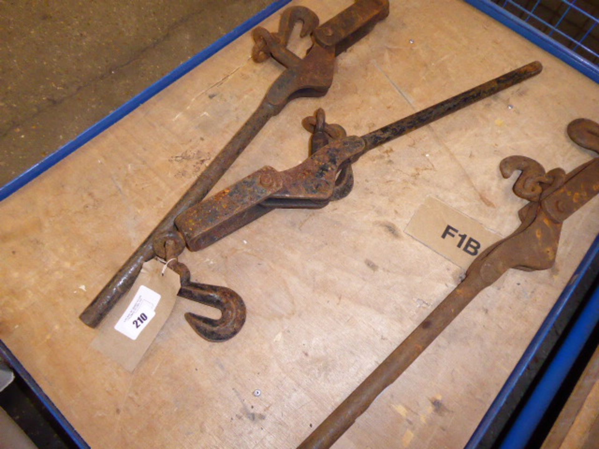 (288) 3 heavy chain puller bars