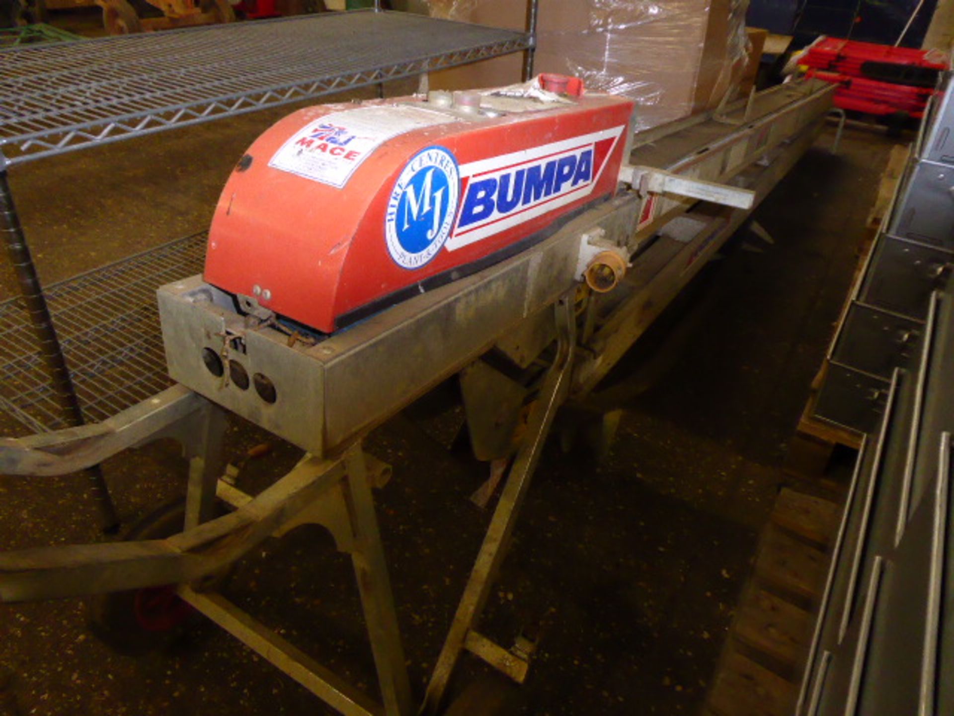 (40) Bumpa Mace Type 8, 2 section builder's conveyor belt, 110V - Image 4 of 4