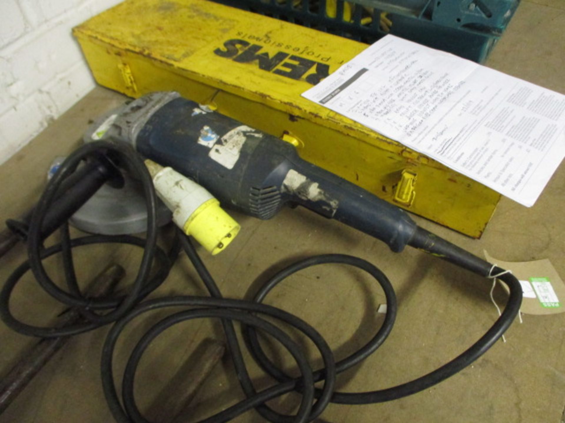 (7) Bosch 9in angle grinder, 110V