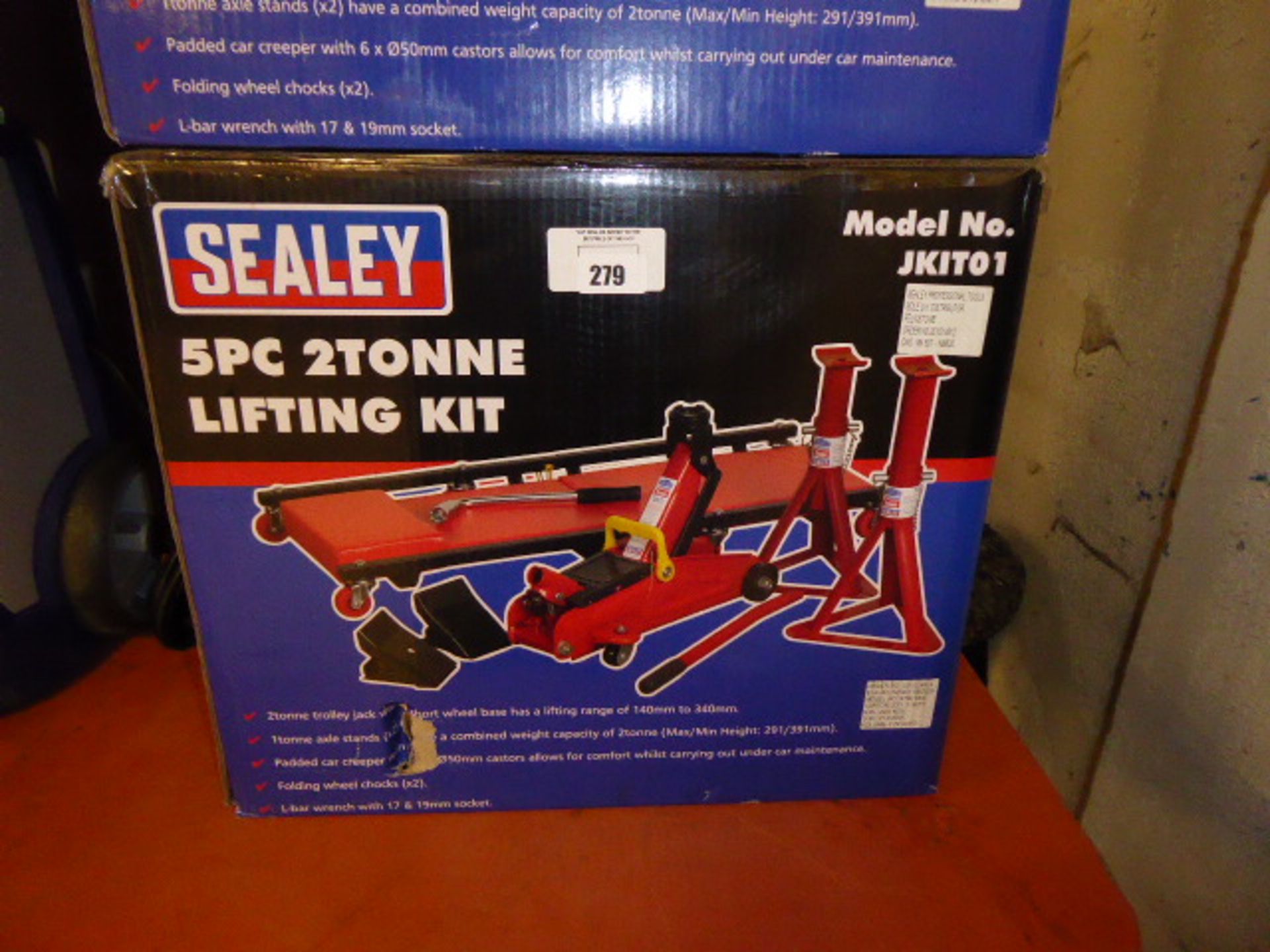 Sealey JKIT01 5 piece 2 ton lifting kit