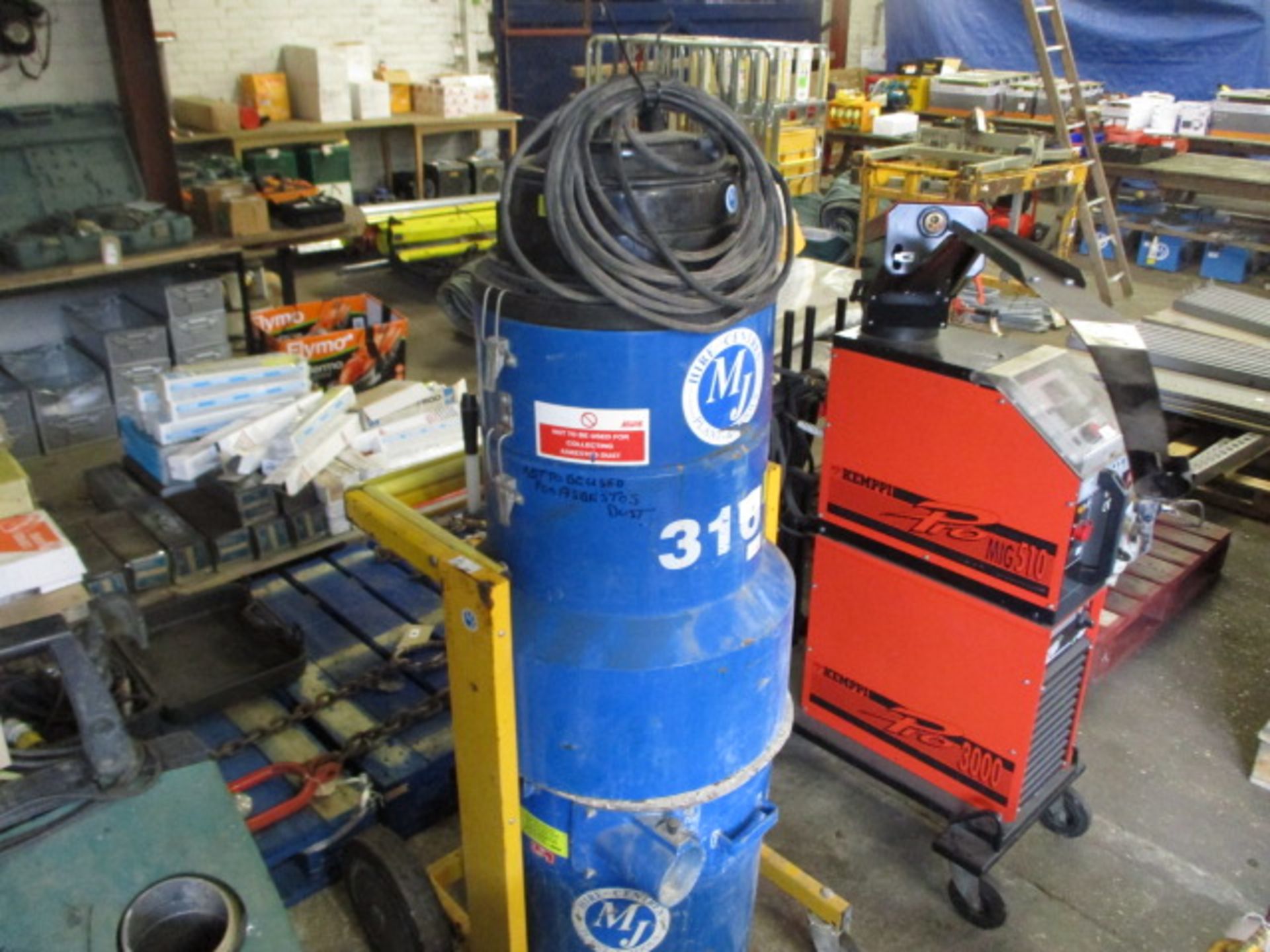 SPE Mod 316 commercial vacuum/extractor unit on mobile trolley, 110V (304349)