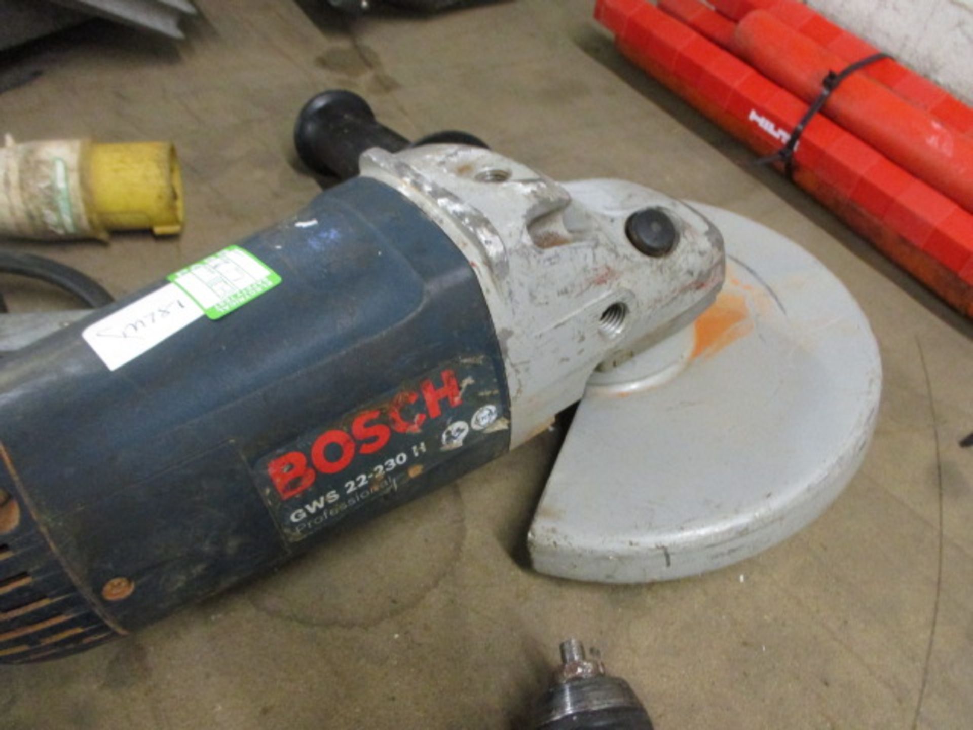 (1) Bosch 9in grinder, 110V - Image 2 of 2